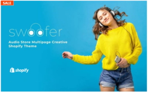 Download Swoofer - Audio Store Multipage Creative Shopify Theme