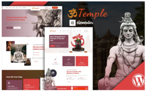 Download Temple Oriental Shrine Elementor WordPress Theme