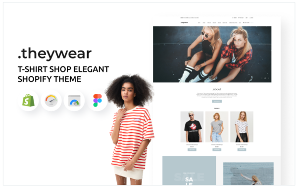 Download Theywear - T-shirt Shop Elegant Shopify Theme