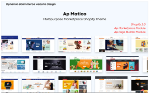 Download TM Matico - Multipurpose Marketplace Shopify Theme