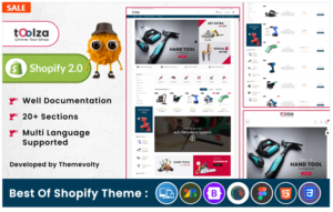 Download Toolza - Mega Parts Shopify 2.0 Premium Responsive Theme