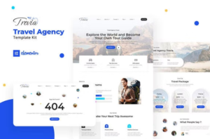 Download Trevia - Travel Agency Elementor Template Kit