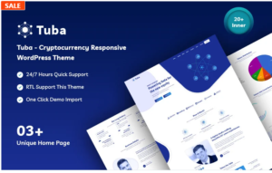 Download Tuba - Cryptocurrency Responsive WordPress Theme