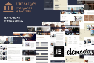Download Urban Law - Lawyer & Law Firm Elementor Template Kit