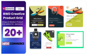 Download WooCommerce Product Grid WordPress Plugin For Elementor