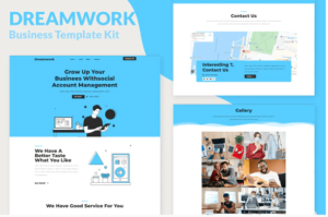 Dreamwork - Business Management Elementor Template Kit| Srmehranclub