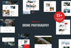 Drone Media – Aerial Photography & Videography Elementor Template Kit