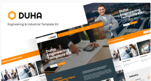 Duha - Engineering & Industrial Template Kit | Srmehranclub