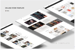 eCommerce Store PSD Template | Srmehranclub.com