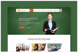 Educampus - Education & University PSD Template | Srmehranclub.com