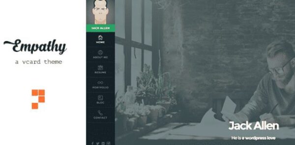 Empathy – Animated vCard WordPress Theme