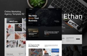 Ethan – Online Marketing Agency Elementor Template Kit| Srmehranclub