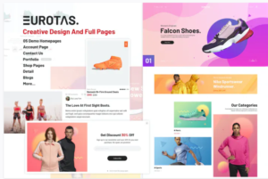 Eurotas - Ecommerce PSD Template | Srmehranclub