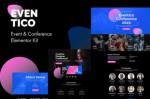 Eventico Event & Conference Elementor Kit | srmehranclub.com