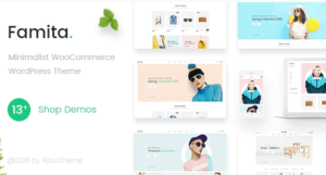 Famita – Minimalist WooCommerce WordPress Theme 1.16