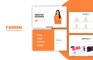 Farren - CV/Resume Elementor Template Kit | Srmehranclub