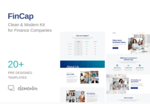 FinCap - Finance Template Kit | srmehranclub.com