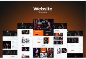 Fitness Gym Website PSD Templates | Srmehranclub