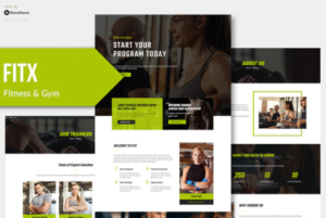 Fitx - Fitness & Gym Template Kit | srmehranclub.com