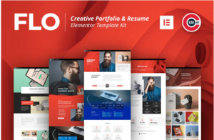 FLO - Creative Portfolio & Resume Template Kit | Srmehranclub