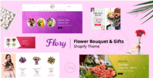 Flory | Florist Bouquet and Boutique Gift Shopify Theme | Srmehranclub.com