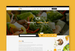 Food & Recipes PSD Template | Srmehranclub