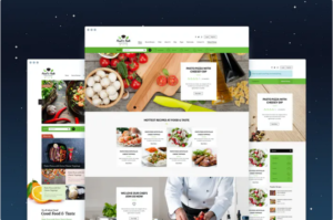 Food & Taste - Recipe PSD Template | Srmehranclub.com