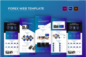 Forex | PSD Web Template | Srmehranclub.com