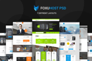 Foxuhost - Hosting / Business PSD Template| Srmehranclub.com