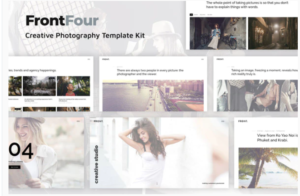 FrontFour - Creative Photography Template Kit | Srmehranclub