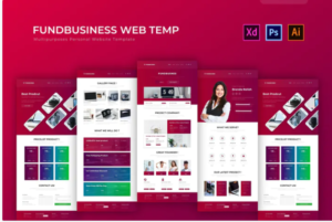 Fundbusiness | PSD Web Template | Srmehranclub