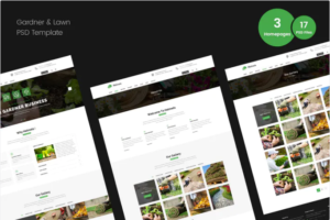 Gardner PSD Template | Srmehranclub.com