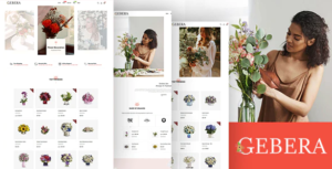 Gerbera - Florist Boutique & Decoration Store Shopify Theme | Srmehranclub.com
