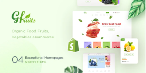 GFruits – Food eCommerce Shopify Theme | Srmehranclub.com