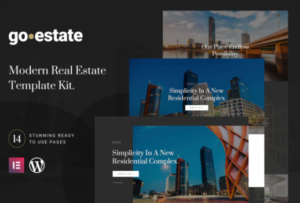 Go Estate - Real Estate Template Kit | srmehranclub.com