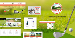 Golf - Sports Store, Game Shopify Theme | Srmehranclub.com