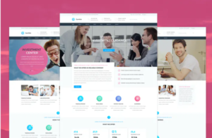 Gumble - Finance PSD template | Srmehranclub