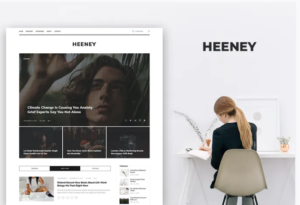 Heeney - Blog PSD Template | Srmehranclub.com