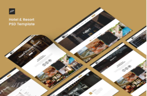 Hotel & Resort PSD Template | Srmehranclub