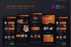 Incorp | PSD Web Template | Srmehranclub.com