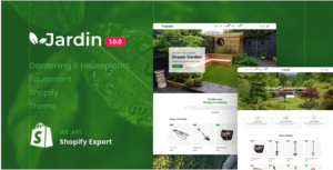 Jardin - Gardening & Houseplants Equipment Responsive Shopify Theme | Srmehranclub.com
