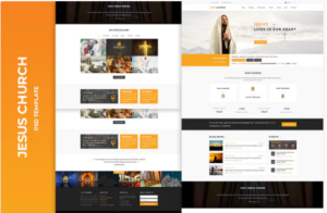 JESUS CHURCH | PSD template | Srmehranclub.com