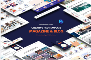 Kaldi - Creative Magazine & Blog PSD Template | Srmehranclub