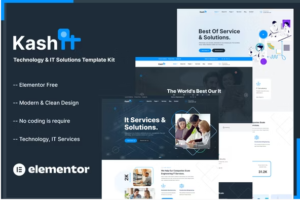 Kashit - Technology & IT Solutions Template Kit download