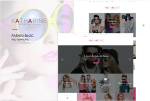 Katharine : Fashio Blog PSD Template | Srmehranclub.com