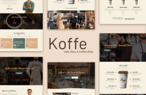 Koffe Cafe & Coffee Shop Template Kit | srmehranclub.com