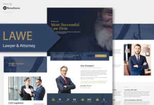 LAWE - Lawyer and Attorney Template Kit | srmehranclub.com