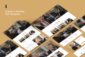Lawyer & Attorney PSD Template | Srmehranclub.com