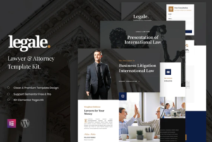 Legale Lawyer & Law Firm Template Kit | srmehranclub.com