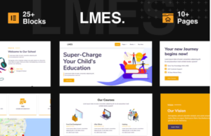 LMES - Education Elementor Template Kit | srmehranclub.com